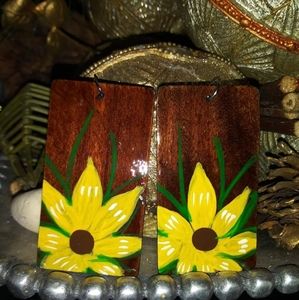 Hand painted Earring